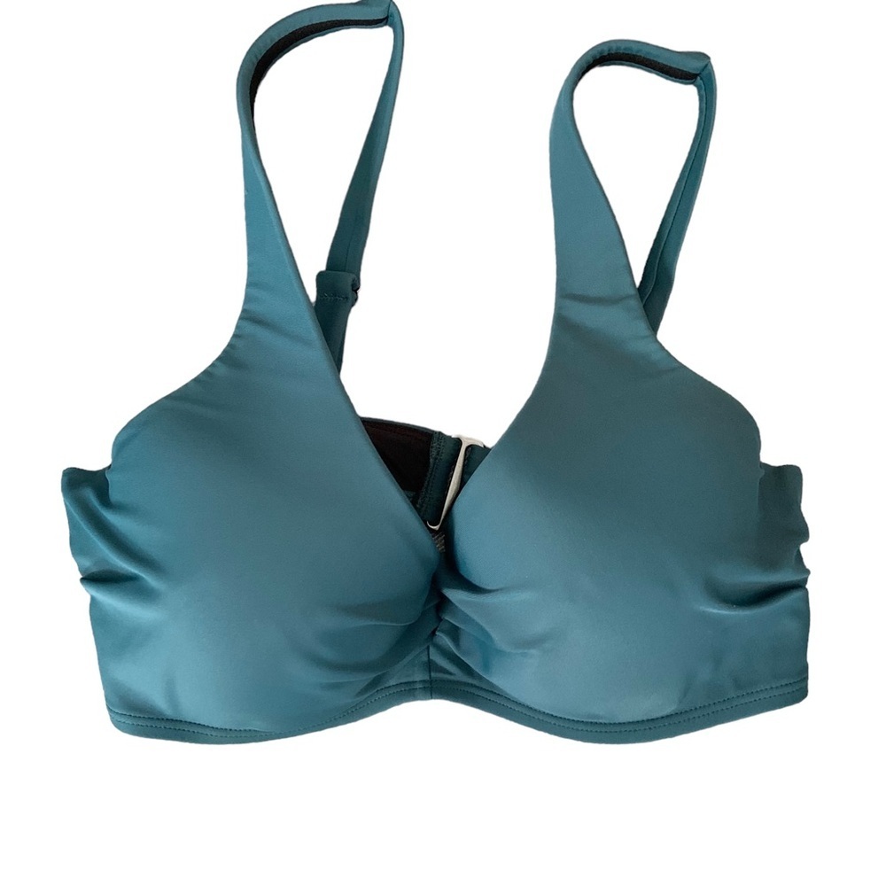💙1Set of 3 MCX: 2 small tops bikinis-Turquoise small Reversible bottom LIKE NEW💙 - Picture 2 of 11